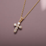 Auriel Cross Necklace