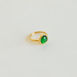 Esme Bezel Onyx Ring