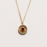 18k Sun Medallion