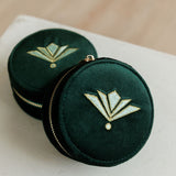 Luxe Emerald Jewelry Case