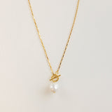 Nadia Single Pearl Necklace