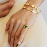 Esme Bezel Onyx Ring