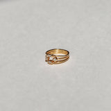 Diamond 4 Stone Ring