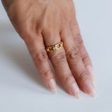 18k Diamond Chain Band
