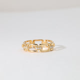 18k Diamond Chain Band