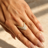 18k Diamond Vanki Ring