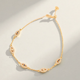 Blue Stone Evil Eye Bracelet