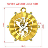 Custom Crew 13 Mission Pendant (Simple hook)
