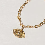 Diamond Evil Eye Bracelet