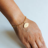 Diamond Evil Eye Bracelet