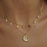 Dawn Evil Eye Charms Necklace