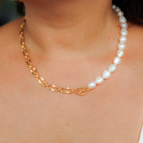 Nadia Baroque Pearl Necklace