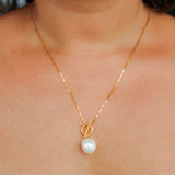 Nadia Single Pearl Necklace