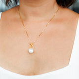 Nadia Single Pearl Necklace