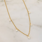 Nadia 5 Pearl Necklace