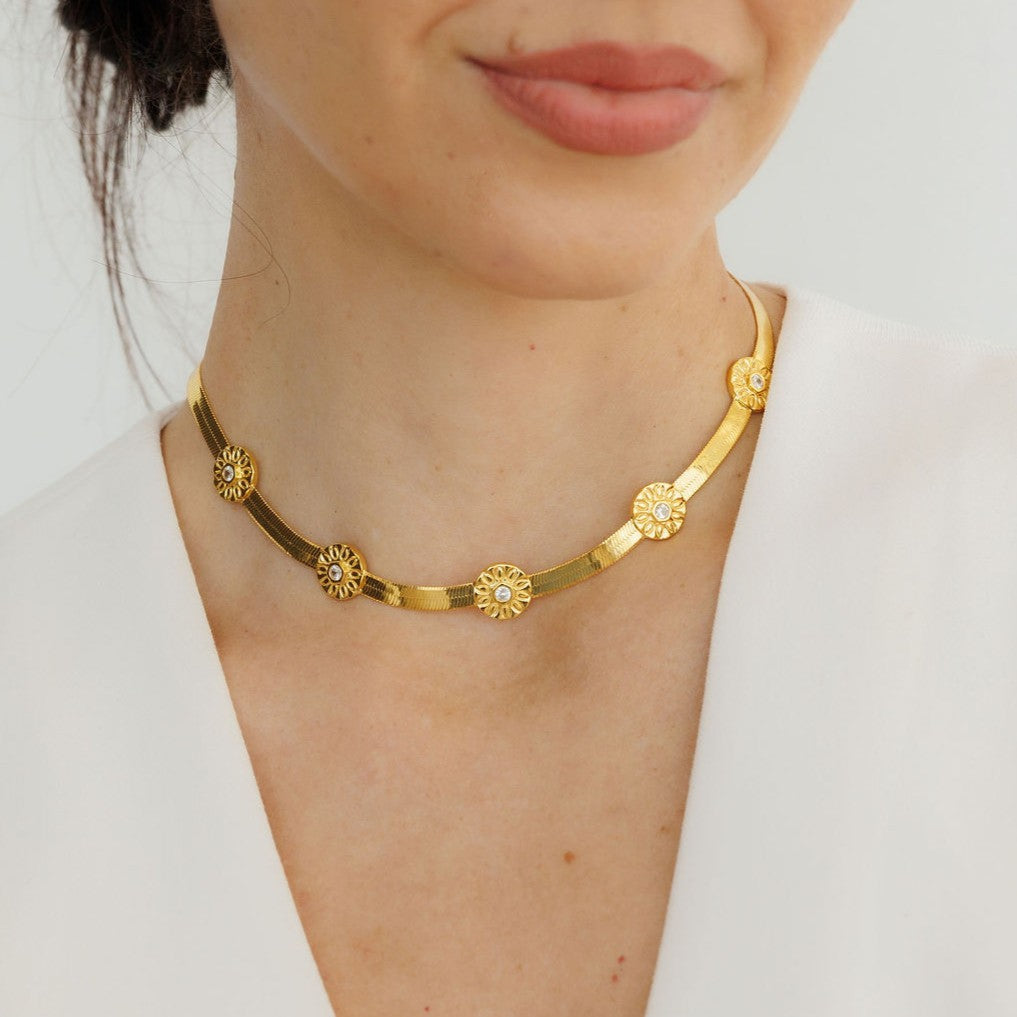 Kali Bangle and Necklace Set