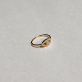18k Diamond Evil Eye Ring