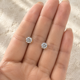 14k Diamond Stud Earrings