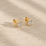 14k Diamond Stud Earrings
