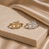 Gold Vermeil Om Ring