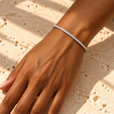 Diamond Oval Bangle