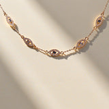 Blue Stone Evil Eye Bracelet