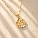 14k Diamond Evil Eye Pendant (Ready to Ship)