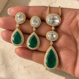 Caterina Emerald Set