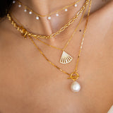 Nadia Single Pearl Necklace