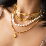 Nadia Baroque Pearl Necklace