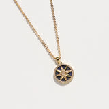 Lapis North Star Necklace