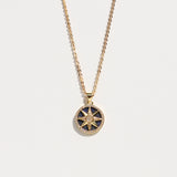 Lapis North Star Necklace
