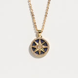 Lapis North Star Necklace