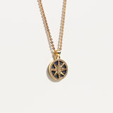 Lapis North Star Necklace