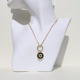 Midnight Star of David Necklace