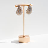 Zara Pave Drop Earrings