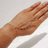 14k Diamond Hand Chain