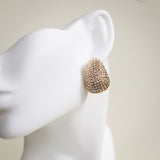 Zara Pave Drop Earrings