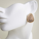 Zara Pave Drop Earrings