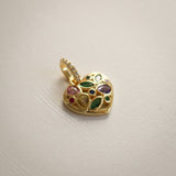 Charm Necklace Small Multicolor Heart