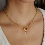 Charm Necklace Om