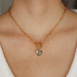 Charm Necklace Small Multicolor Heart