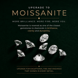 Moissanite Stone Upgrade