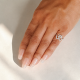 Gold Plated Om Ring