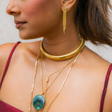 Malachite Medallion Pendant