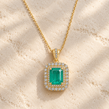 Sabine Emerald Necklace