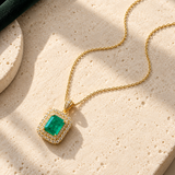 Sabine Emerald Necklace
