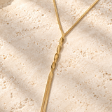 Solenne Lariat Necklace