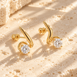 Amelie Diamond Studs