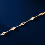 Blue Stone Evil Eye Bracelet